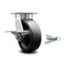 Service Caster 6 Inch Kingpinless Glass Filled Nylon Wheel Caster with Brake and Swivel Lock SCC-KP30S620-GFNR-SLB-BSL - alternate 1